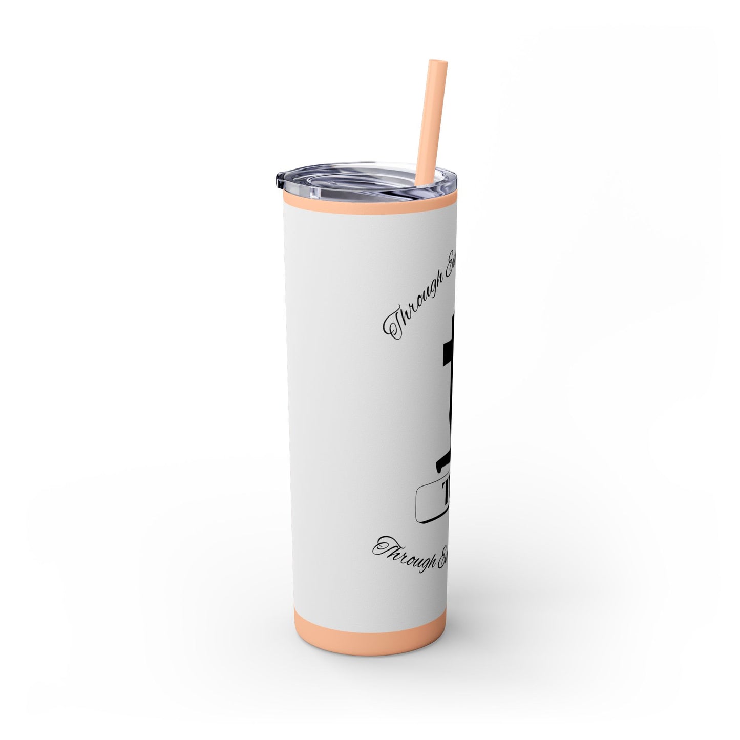 Skinny Tumbler with Straw, 20oz