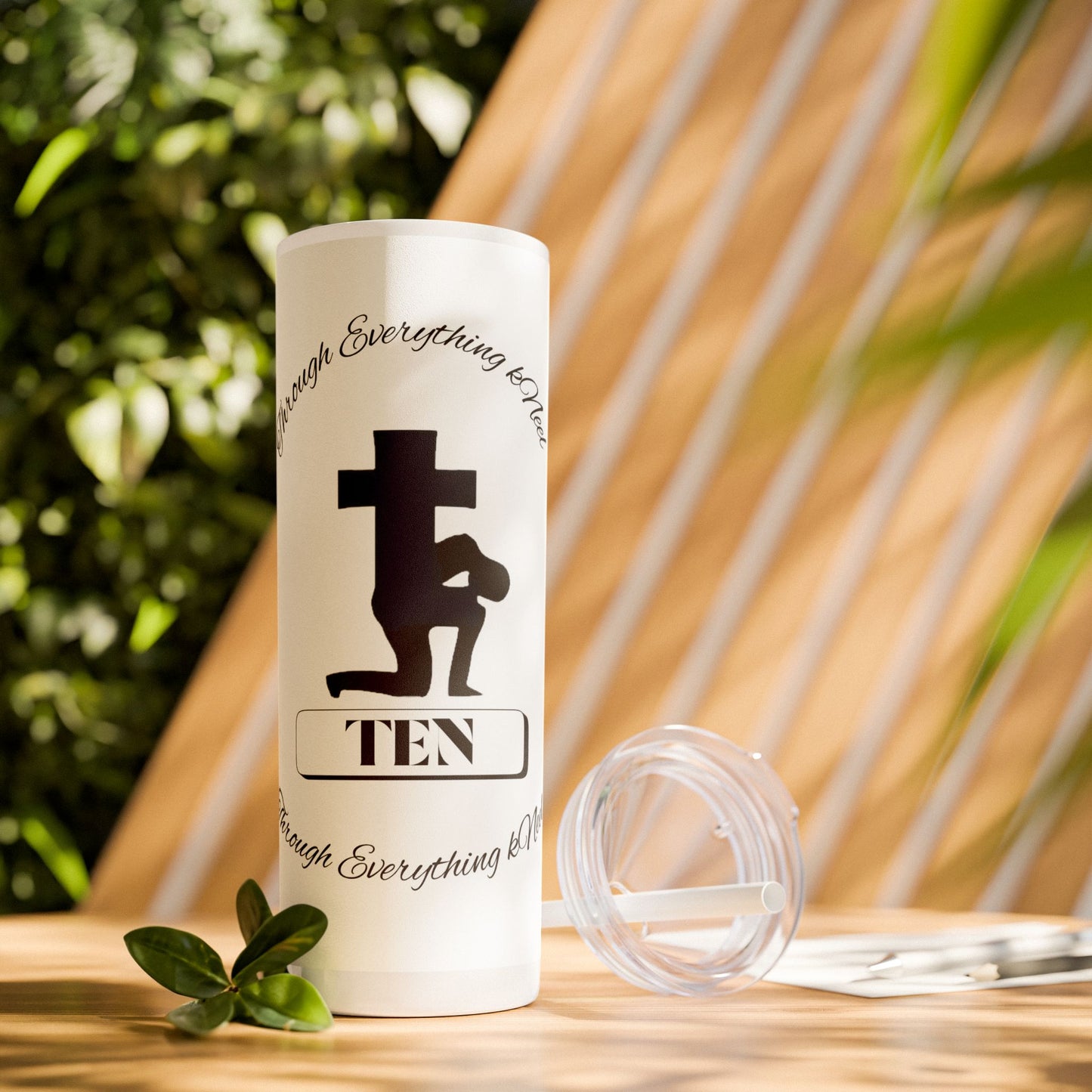 Skinny Tumbler with Straw, 20oz