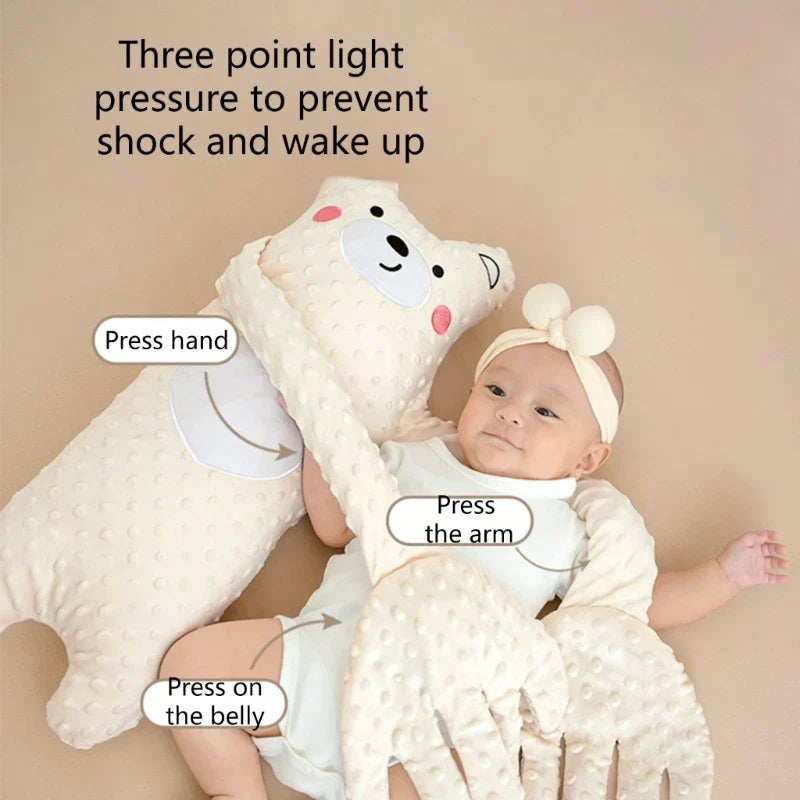 Newborn Sleep Comfort Pillow – Pacifying Sleep Aid with Remote