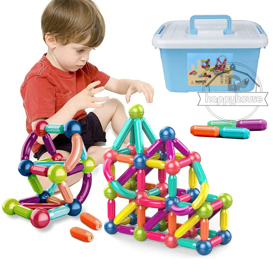 STEM Magnetic Building Toys – Educational Construction Set for Children