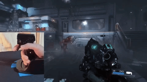 Gun-Style FPS Gaming Mouse