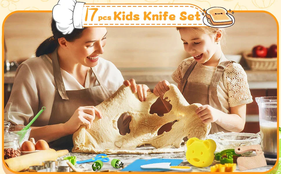 Montessori Kids Cooking Set – Safe For Ages 2–8